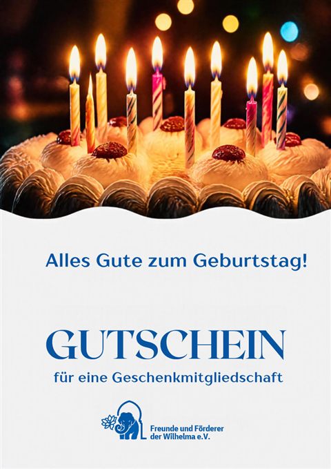 Gutschein Geburtstag Gutschein für eine Geschenkmitgliedschaft – Geburtstag