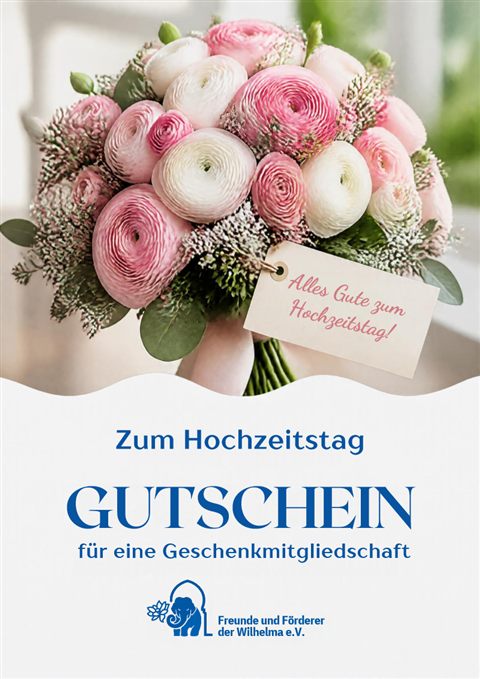 Gutschein Hochzeitstag Gutschein für eine Geschenkmitgliedschaft – Hochzeitstag