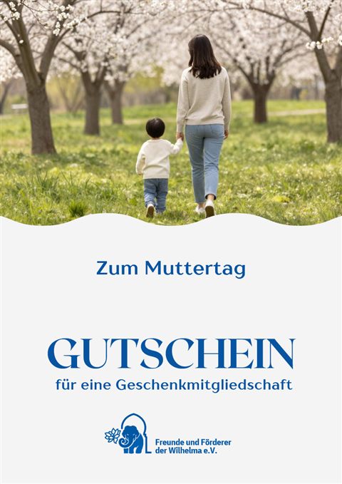 Gutschein Muttertag Gutschein für eine Geschenkmitgliedschaft – Muttertag