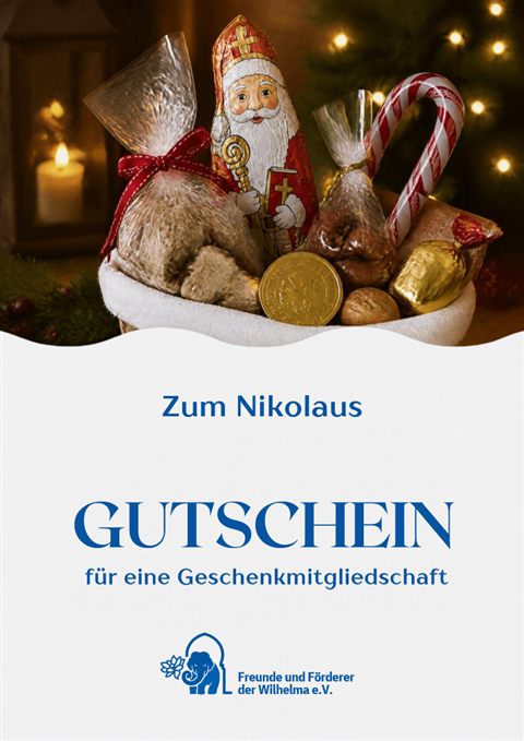 Gutschein Nikolaus Gutschein für eine Geschenkmitgliedschaft – Nikolaus