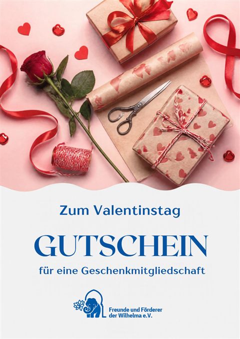 Gutschein Valentinstag Gutschein für eine Geschenkmitgliedschaft – Valentinstag